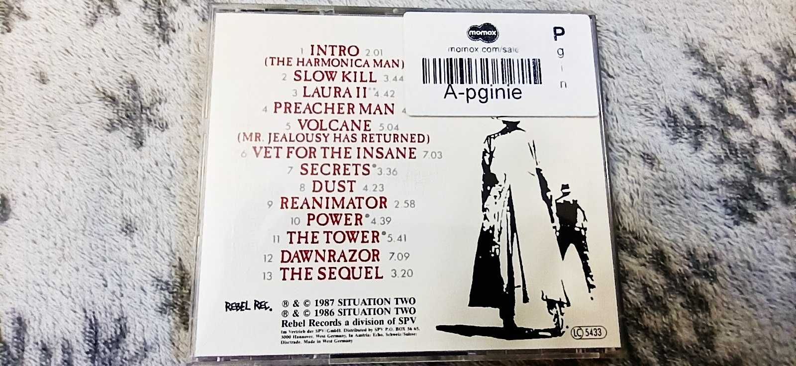 Fields of The Nephilim DAWNRAZOR WestBerlin Unikat