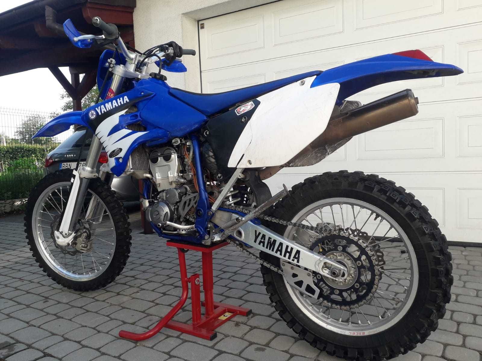 Sprzedam Yamaha WR 450 Rejestracja 2003 Szwecja Elektryczny starter