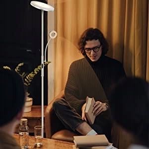 Stojąca lampa lampka podłogowa pionowa LED modern 4 tryby dotykowa