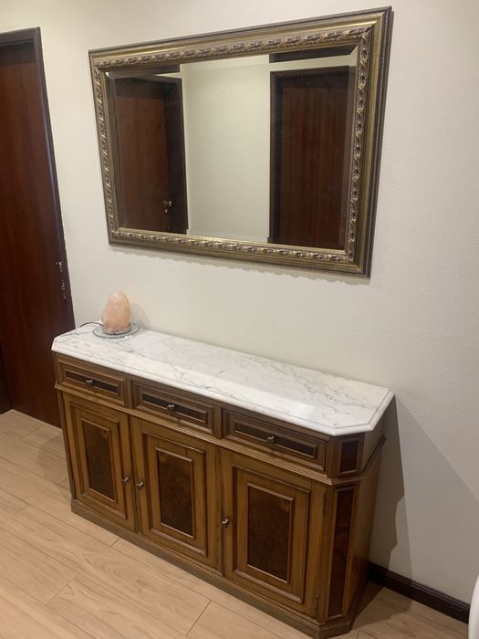 Conjunto Movel Aparador  e Espelho