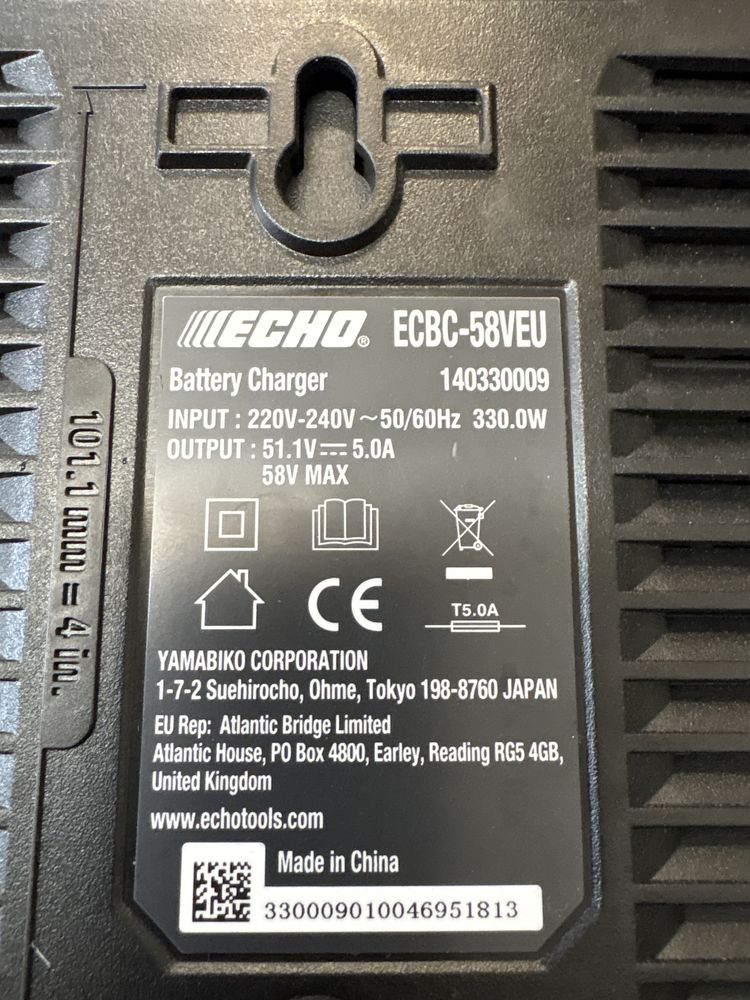 Ładowarka do  akumulatorow echo Ecbc-58ve