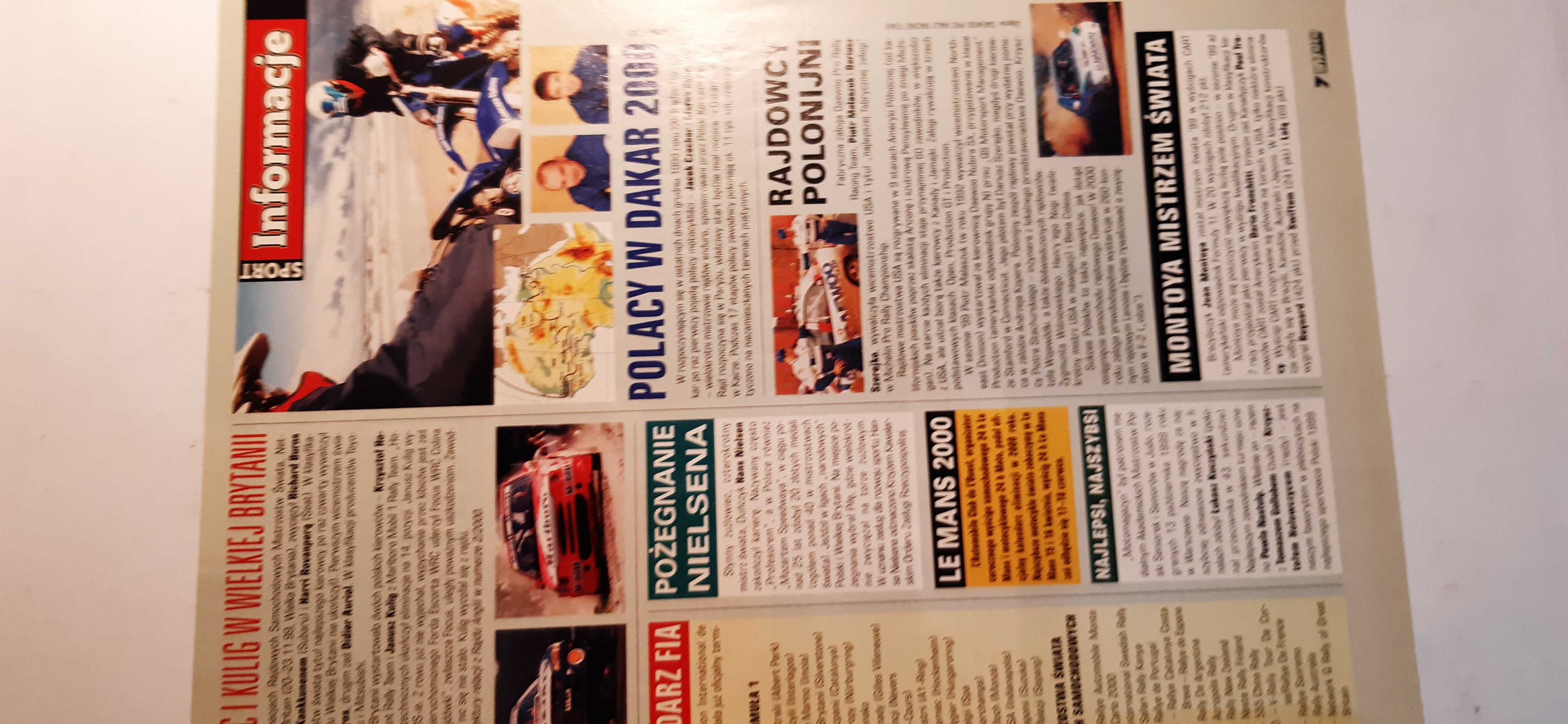 stare czasopismo moto magazyn 1/2000