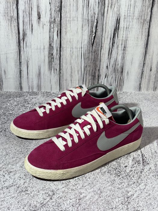 Мужские Кроссовки Nike Blazer Low Premium Vintage Suede Оригинал