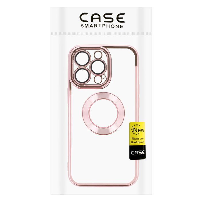 Beauty Clear Case Do Iphone 12 Pro Max Różowy