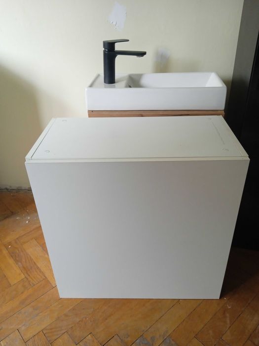 szafka wisząca ikea knoxhult biała