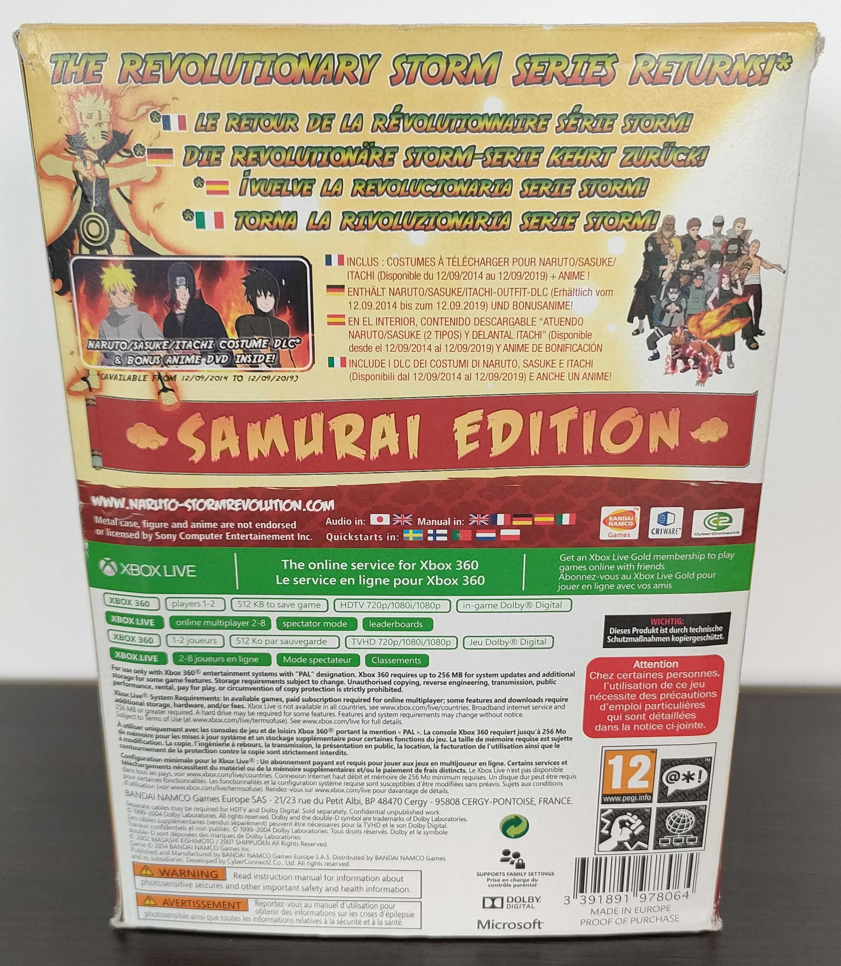 Naruto Ultimate Ninja Storm Revolution - Samurai Edition - Xbox 360