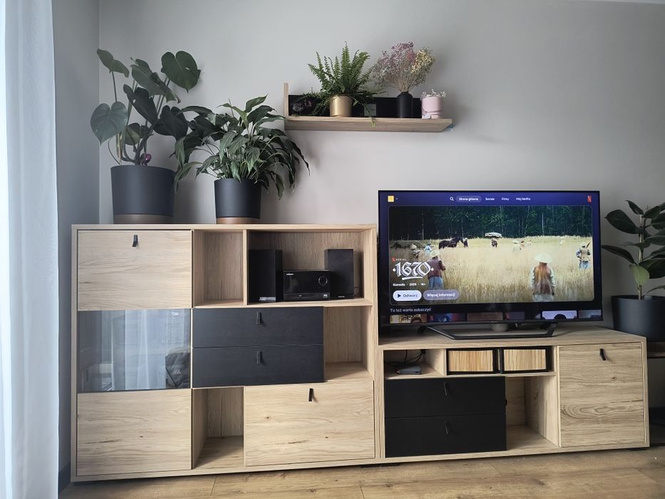 Meblościanka, komplet mebli do salonu