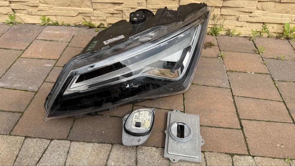 Reflektor Led valeo seat lewy, moduł/przetwornica, jeż drl