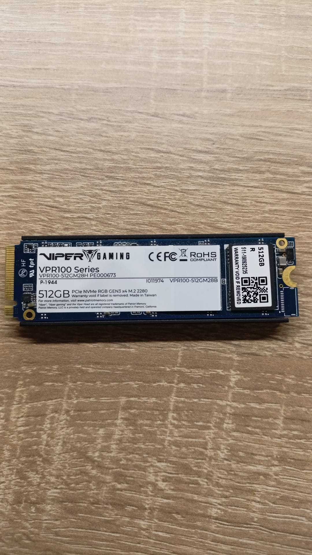Dysk SSD Viper 100 512MB RGB