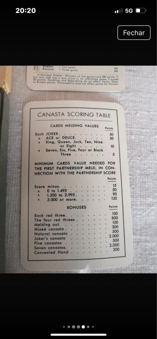 Cartas vintage Heraculo Fournier  2 baralhos