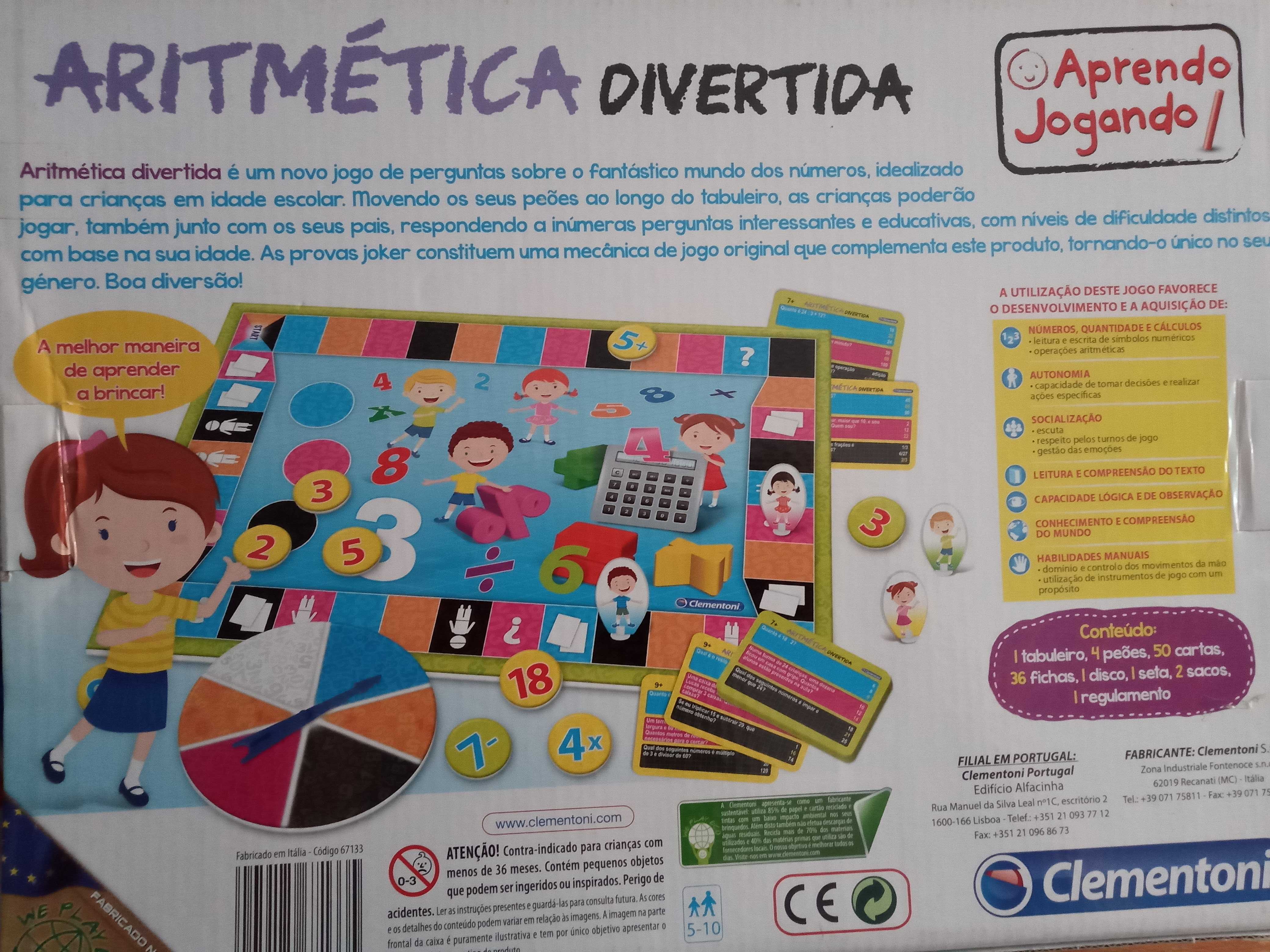 Aritmética Divertida - Clementoni