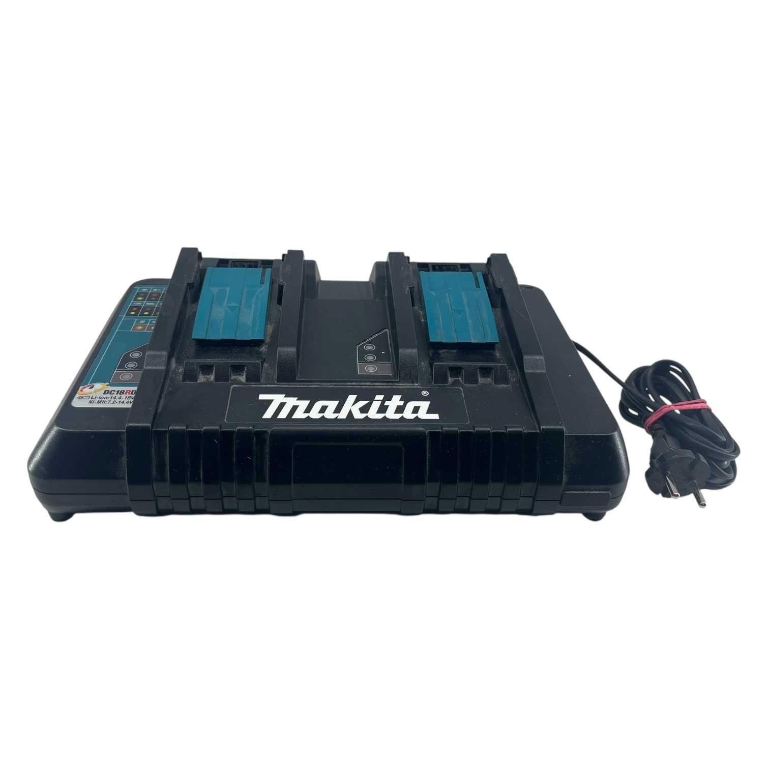Klucz udarowy makita dtw1001+dwuportowa szybka ładowarka makita dc18rd