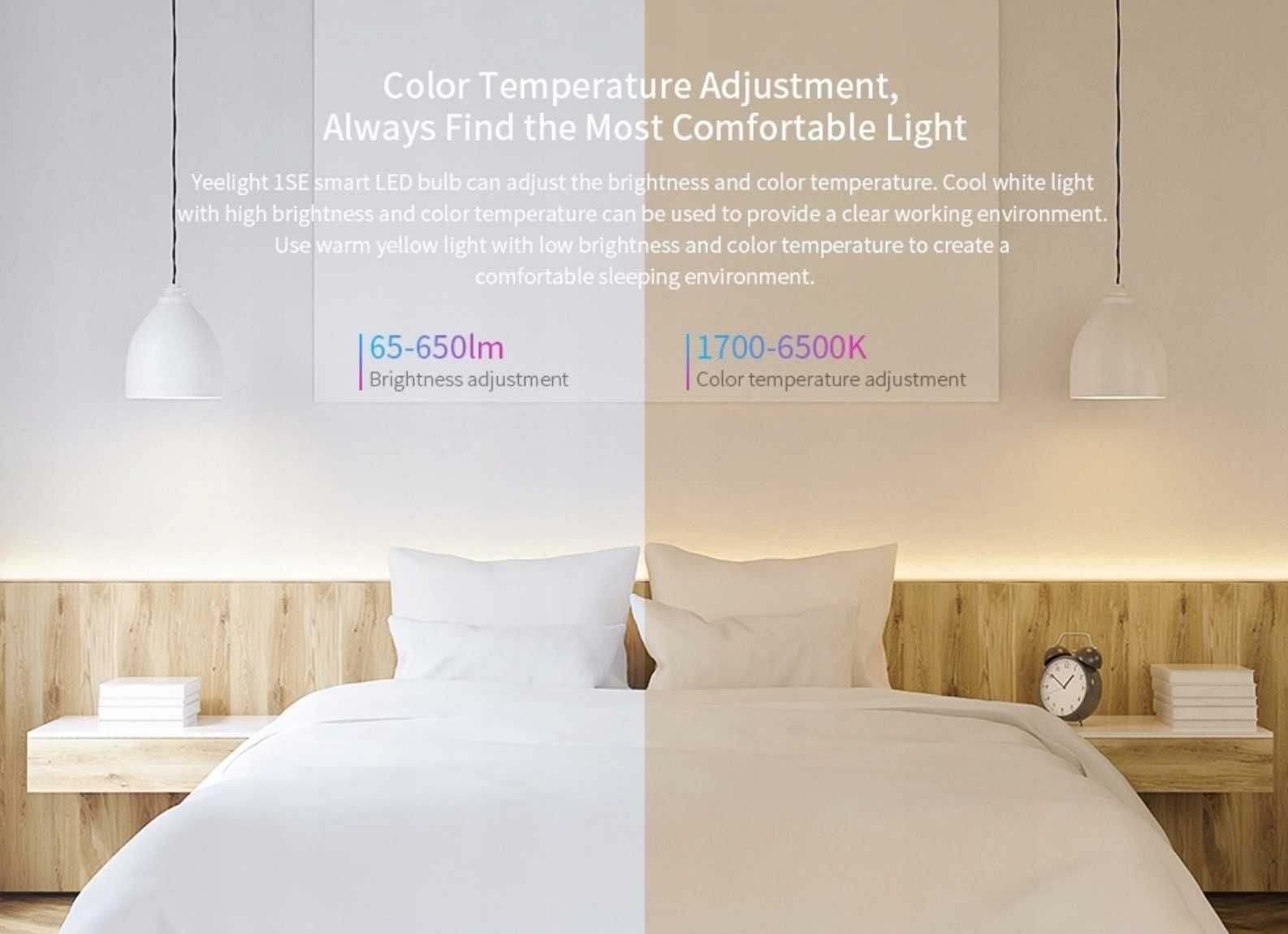 Żarówka Xiaomi Yeelight LED 1SE (color) E27 wifi (2szt)