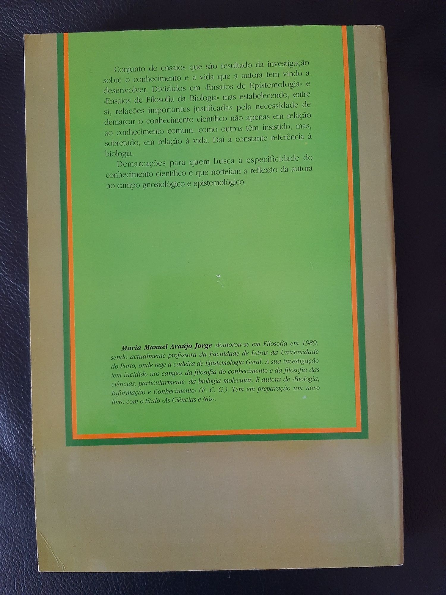 Da epistemologia à Biologia Dicionário de Biologia Círculo de Leitores