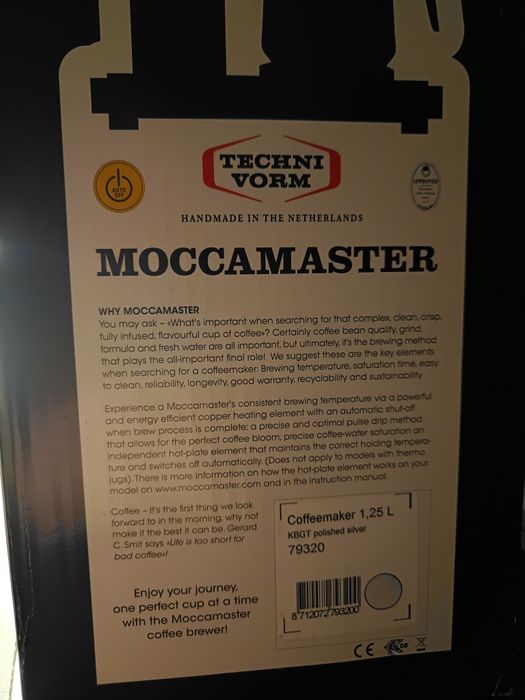 Ekspres przelewowy Moccamaster KBGT