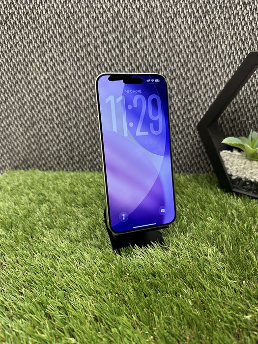 iPhone 15 Pro Max 256Gb АКБ 91% Neverlock White Titanium Айфон