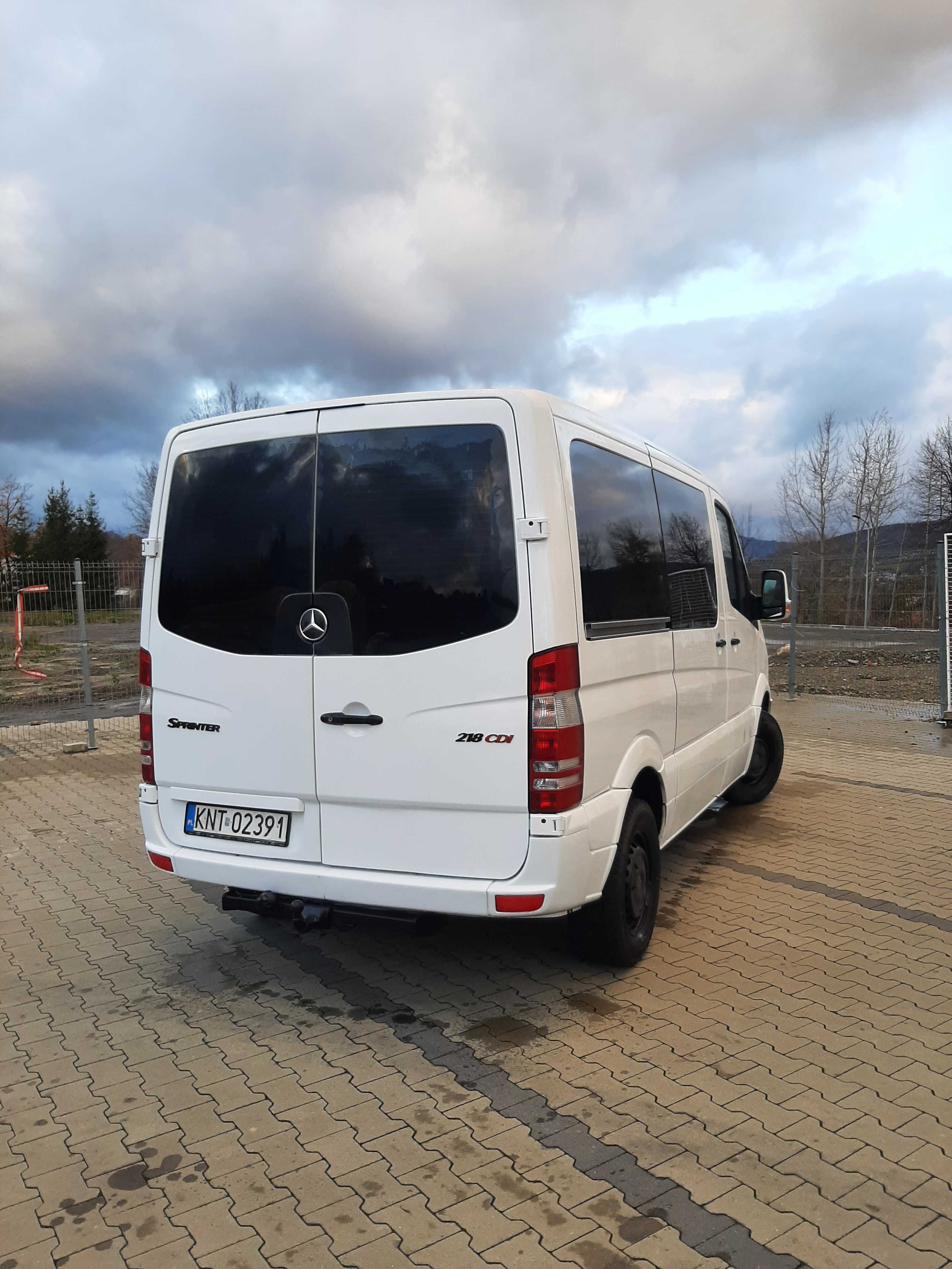 Mercedes Sprinter 2.2 9 - osobowy VIP zamiana na większego busa