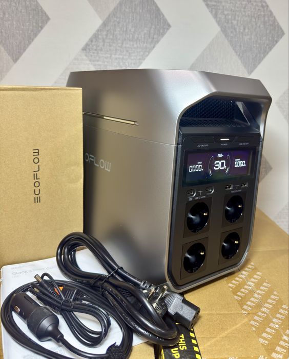 EcoFlow Delta 3 PLUS EU, євророзетки