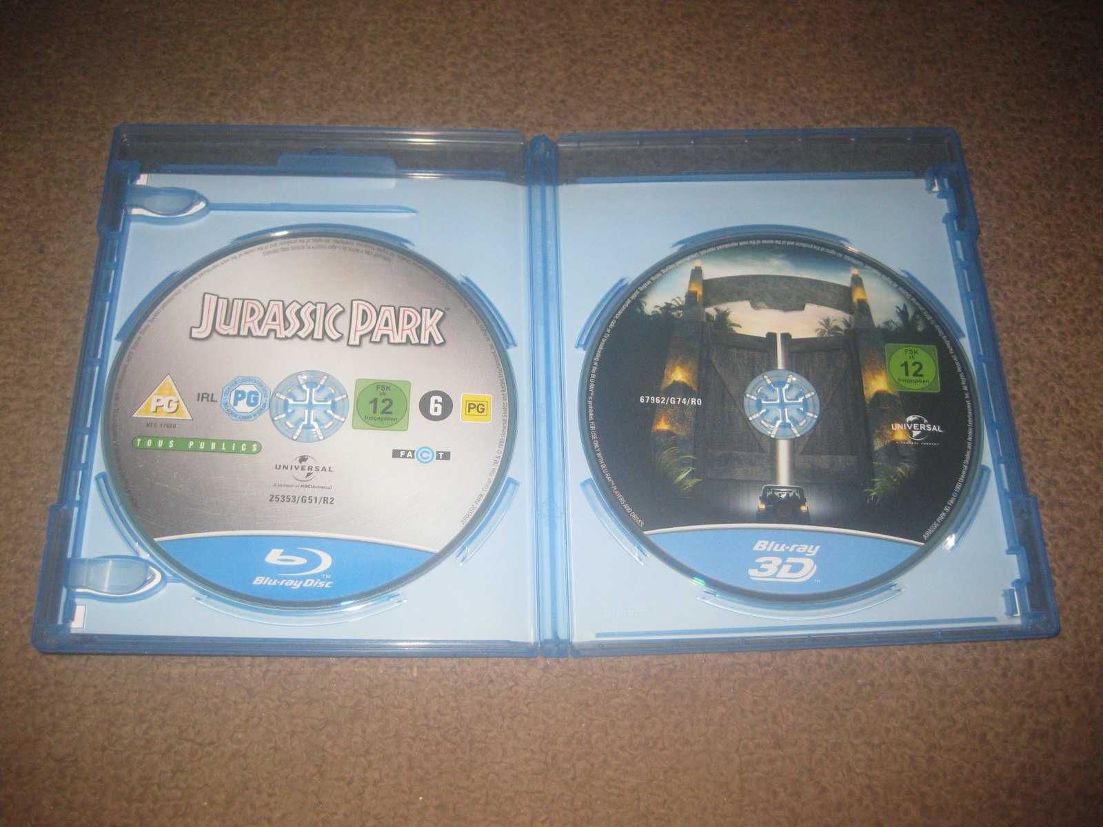 "Jurassic Park" numa Edição Especial com 1 Blu-Ray + 1 Blu-Ray 3D