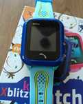 Smartwach xblitz kids niebieski używany