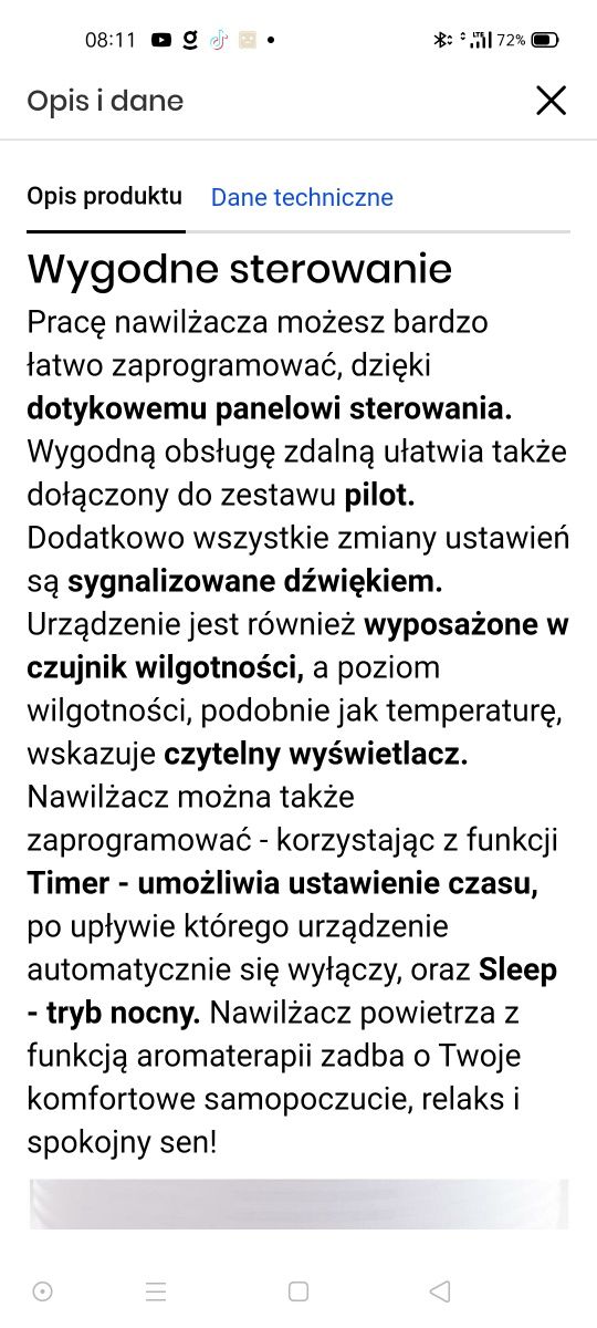 Nawilżacz powietrza