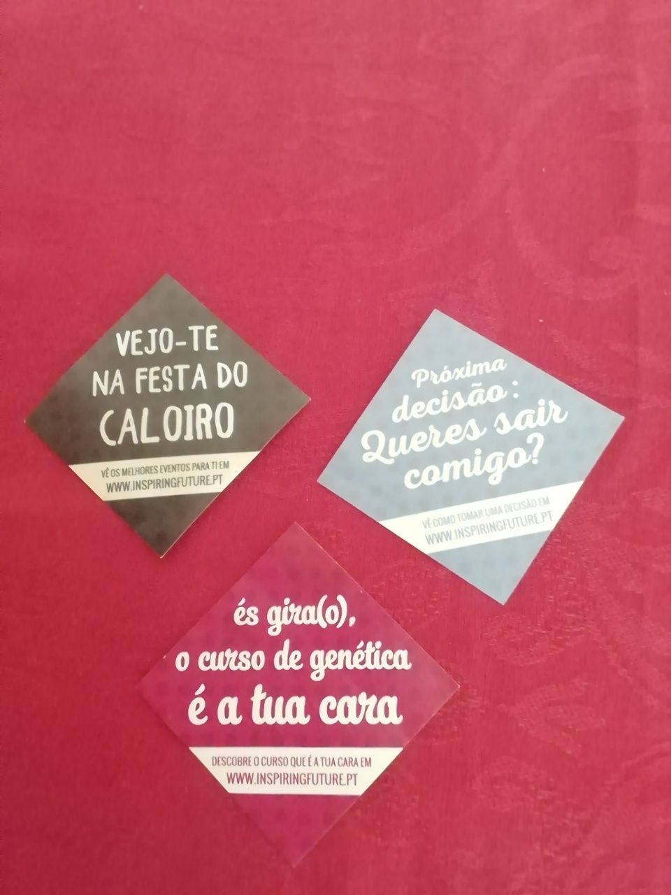 Autocolantes da Inspiring Future, novos