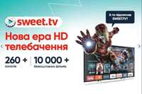 Акция Стартовый пакет L Sweet Tv Свит Тв на 90 дней iptv телевизор 4G