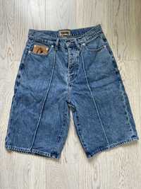 Corteiz C-Star denim shorts