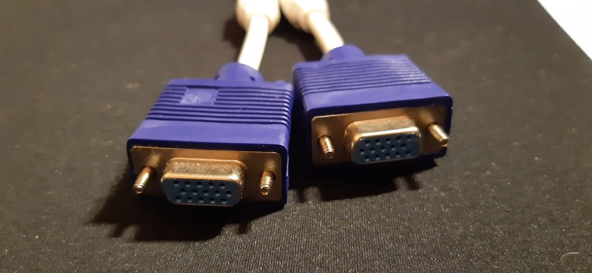 Разветвитель видеосигнала VGA-VGA , розгалужувач 1-VGA to 2-VGA (папа-