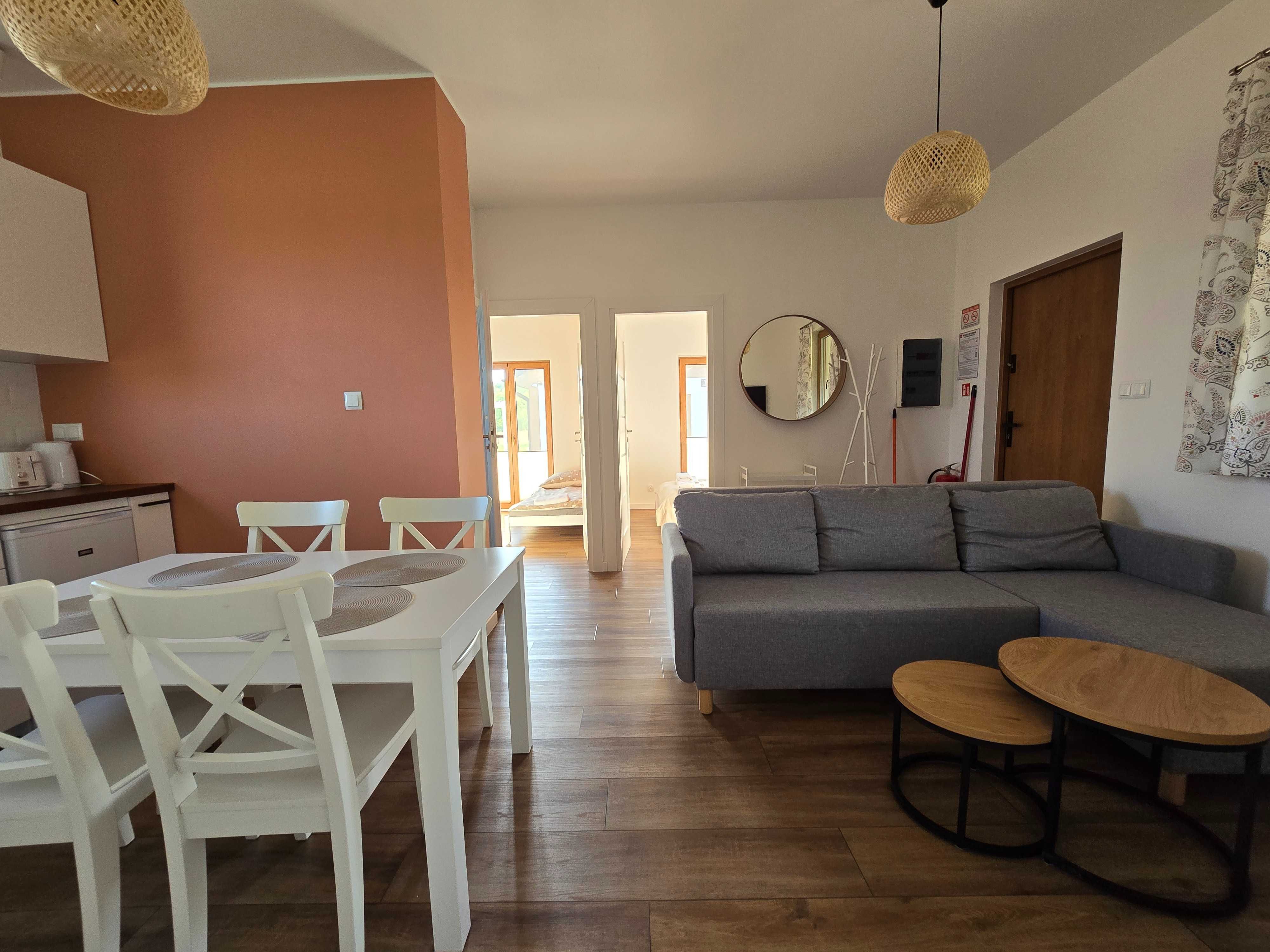 Nowe domki dla Rodzin z dziećmi, plac zabaw, jacuzzi, wolny od 8 VIII