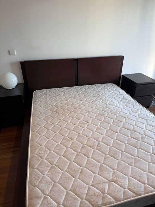 Mobília de casal - Cor Wengue