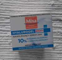 MIXA HYALUROGEL bogaty krem intensywnie nawilżający do twarzy, 50 ml