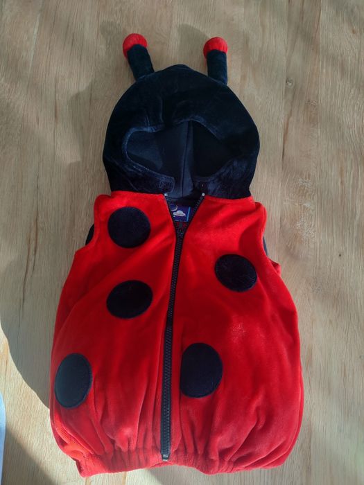 Stój biedronki przebranie dla dziecka 80, 86, 92