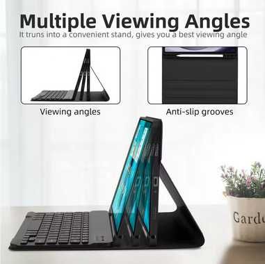 Capa protetora com teclado RGB Samsung tablet 9FE