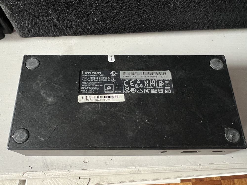 Stacja Dokująca LENOVO ThinkPad USB-C Dock