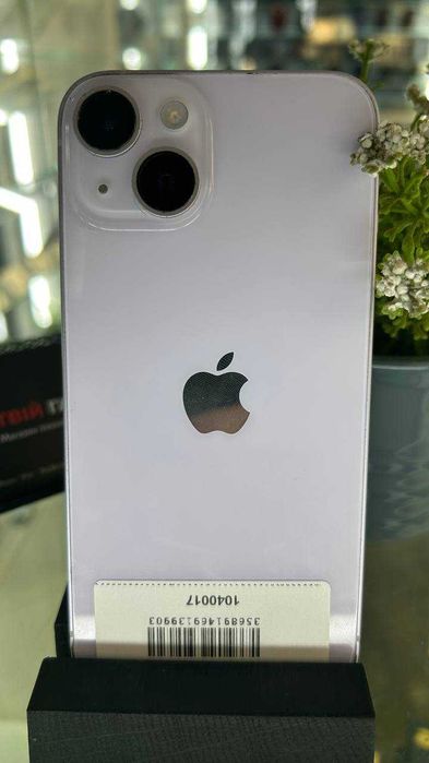Apple iPhone 14 Neverlock 128GB Purple АКБ 100% Магазин | Гарантія
