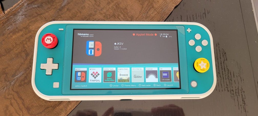 Switch Lite Desbloqueada