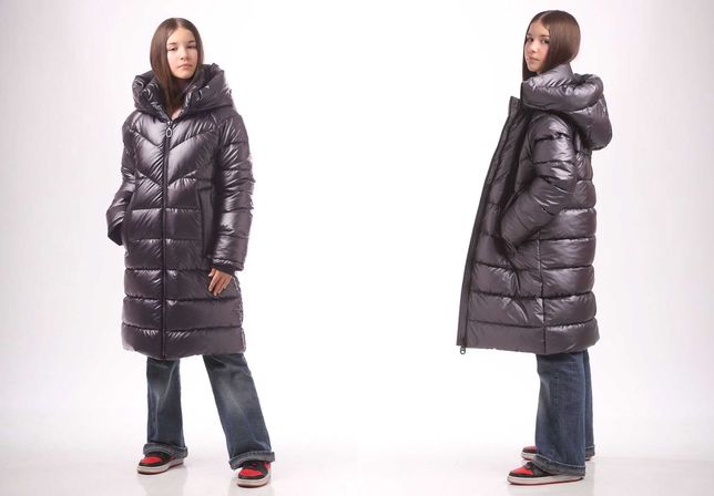 Куртка для девочки подростковая зимняя детская пуховик на зиму пальто