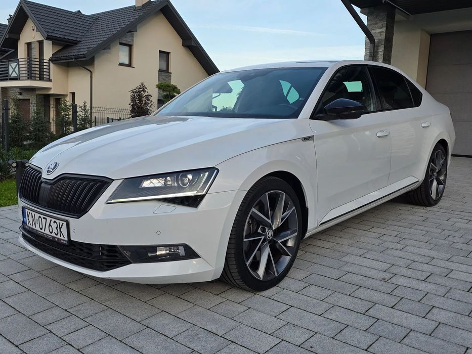 Skoda Superb Sport Line; 4x4; Bezwypadkowa; Serwis ASO; Liftback; FV23