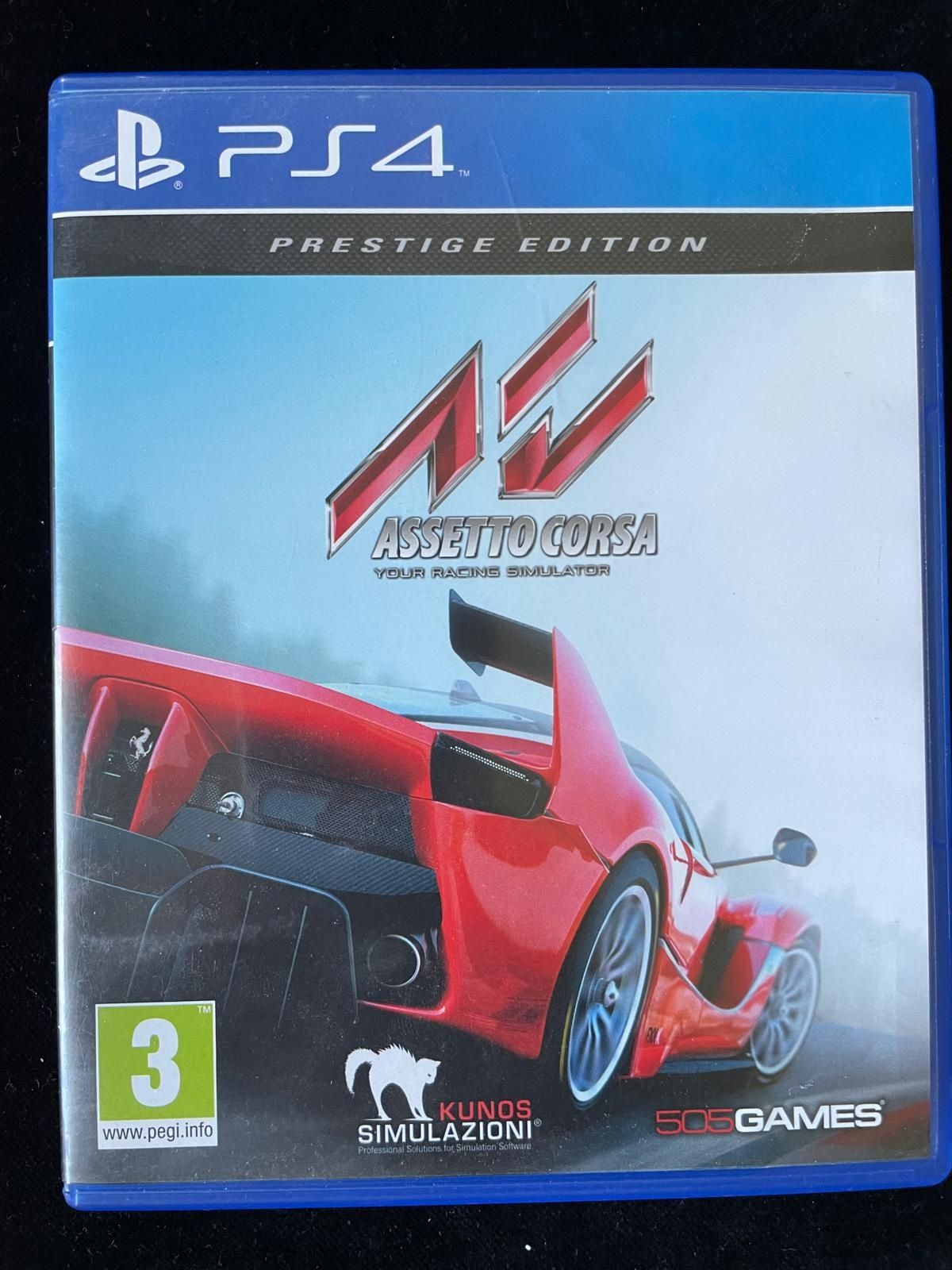 Assetto Corsa PL Racing Simulator na PS4 i PS5 po polsku w BDB stanie