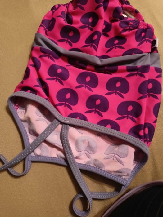 kostium strój kąpielowy z pieluchą do wody dopływnia na basen 68 74