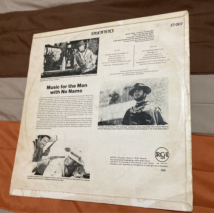 LP Morricone Pela Orquestra de Hugo Montenegro