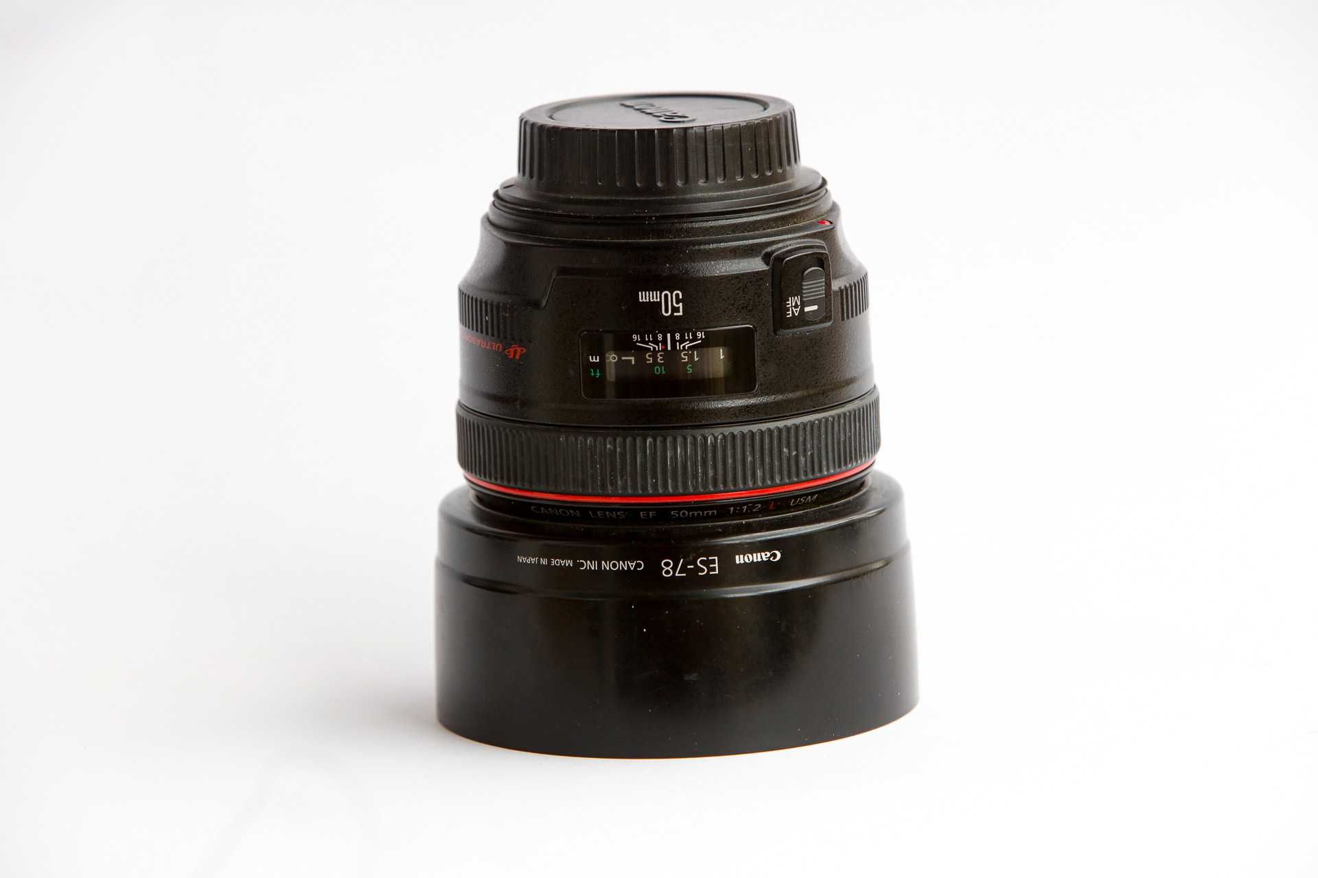 Obiektyw Canon 50 1,2 L