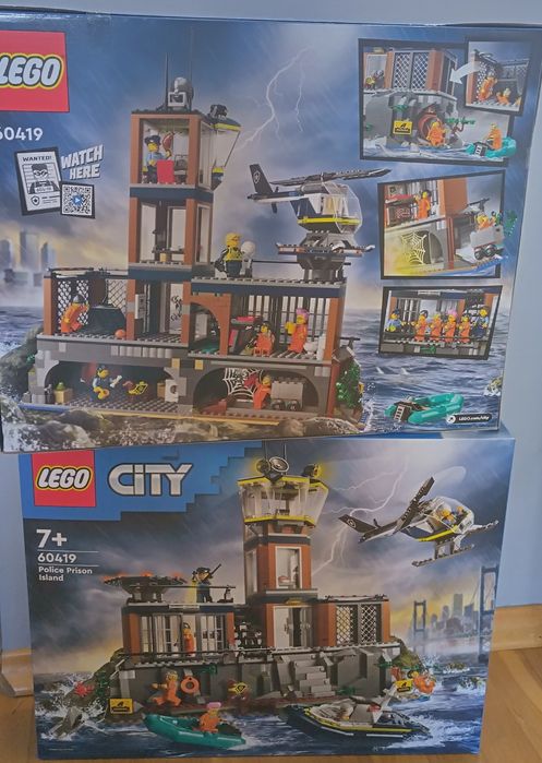 LEGO city Policja z więziennej Wyspy 60419