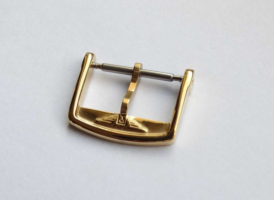 Klamra do zegarka Longines złota klamerka do paska 16mm 18mm sprzączka