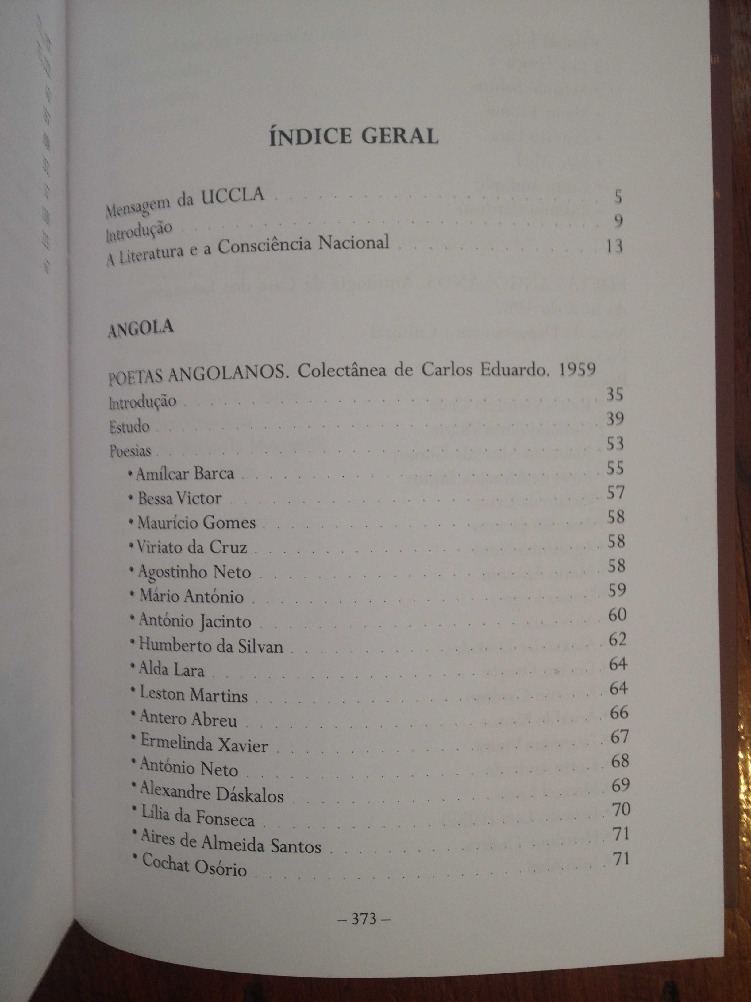 Antologias de poesia da Casa dos Estudantes do Império 1951.-1963