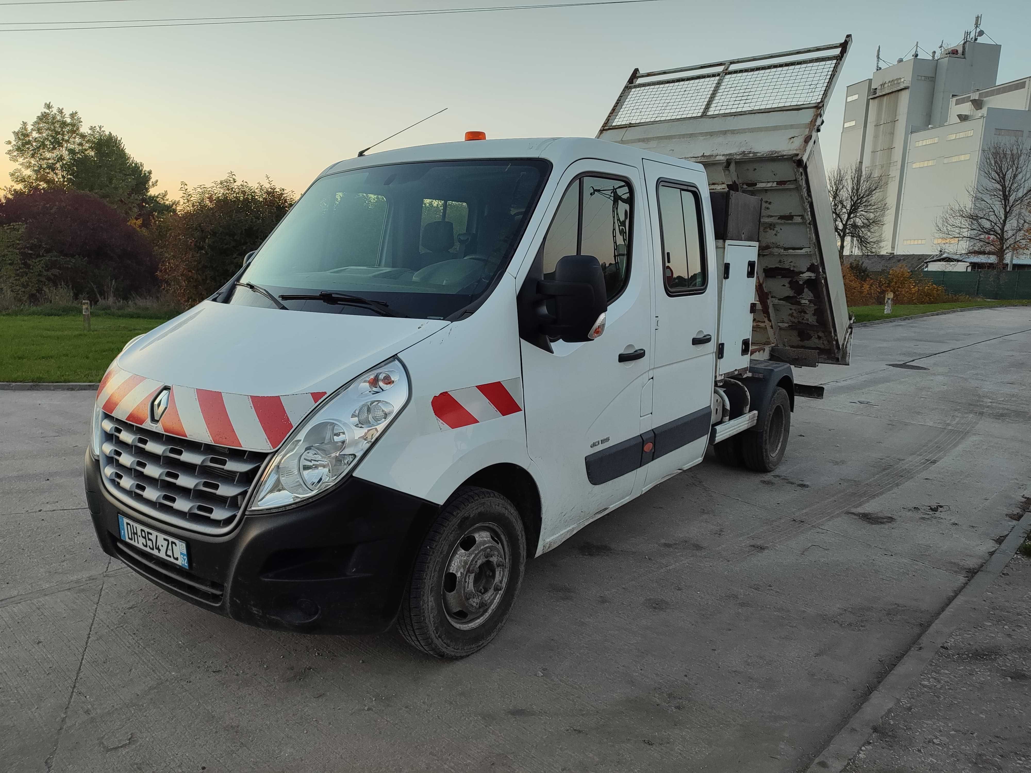 Renault Master brygadówka / wywrotka / blizniak/2014 rok/ 2.3 .125 km/