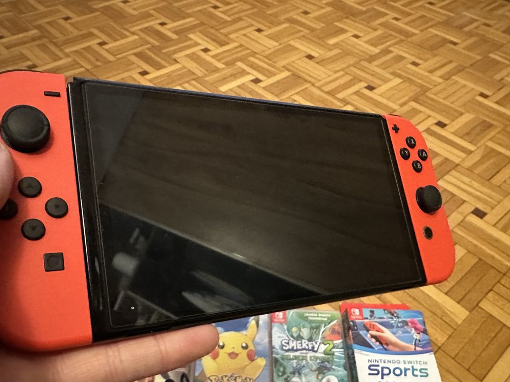 Nintendo switch OLED Mario Red Edition