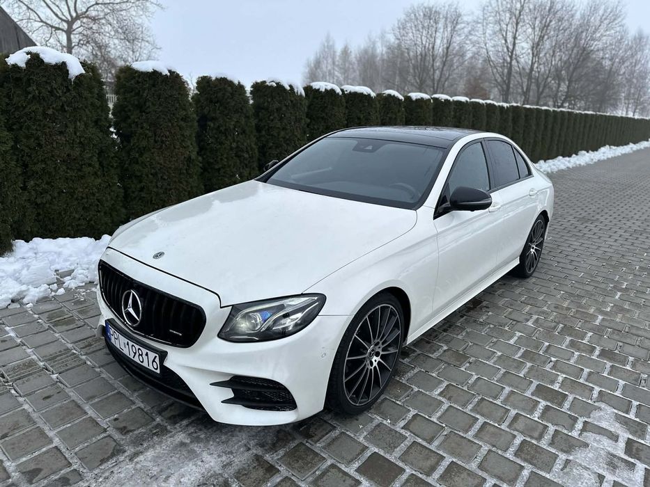 Mercedes-Benz Klasa E Mercedes E 250  W213 pakiet AMG kamery 360 burmaster Multibeam