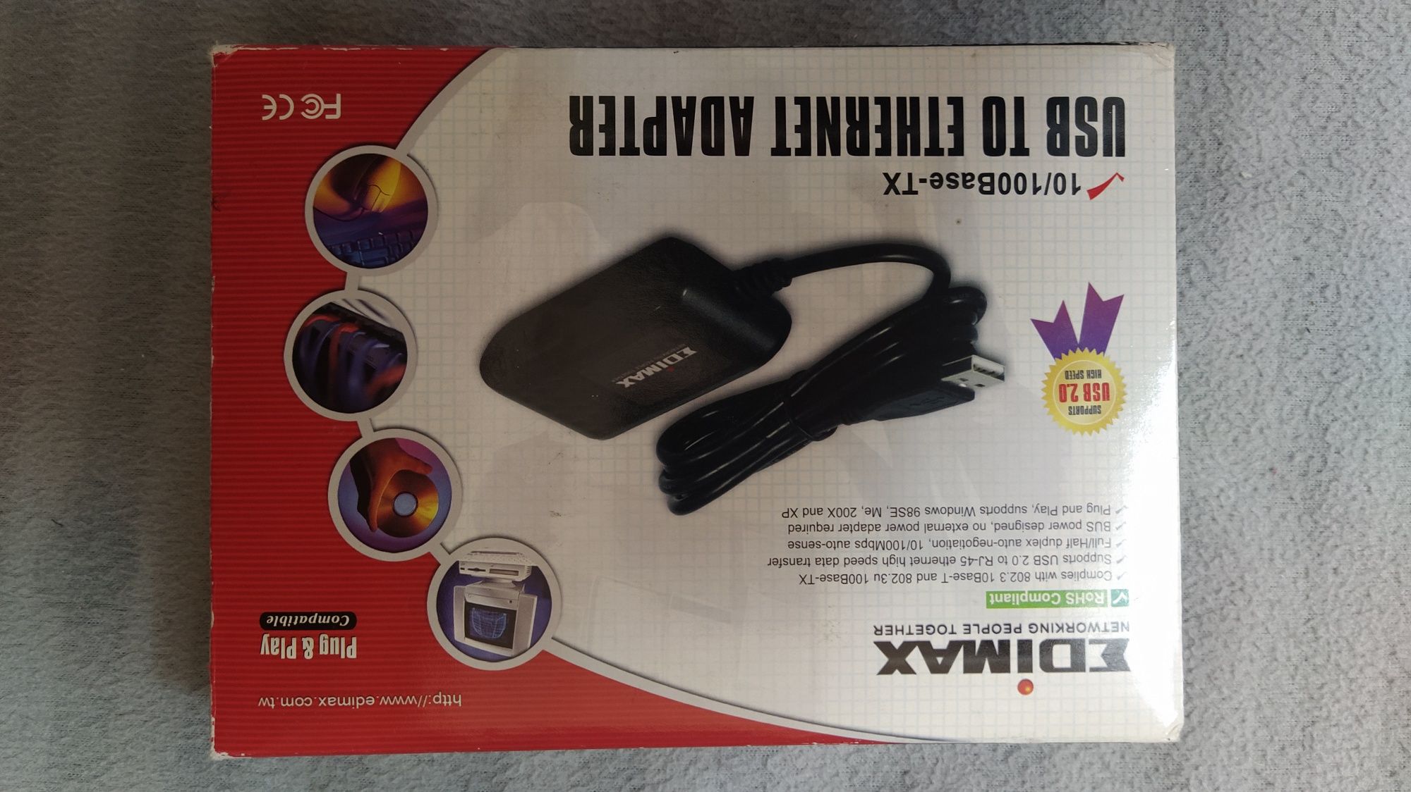 Adaptador USB para Ethernet